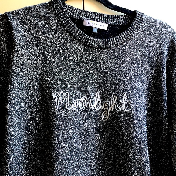 Bella Freud silver & black “Moonlight” sweater - Picture 1 of 4